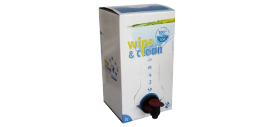 Bekijk deze afbeelding van Wipe en Clean schoonmaakproduct Classic 2 liter Bib op EM-Store.eu