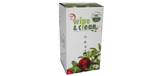 Bekijk deze afbeelding van Wipe en Clean Schoonmaakproduct Heilige Basilicum 2 liter Bib op EM-Store.eu