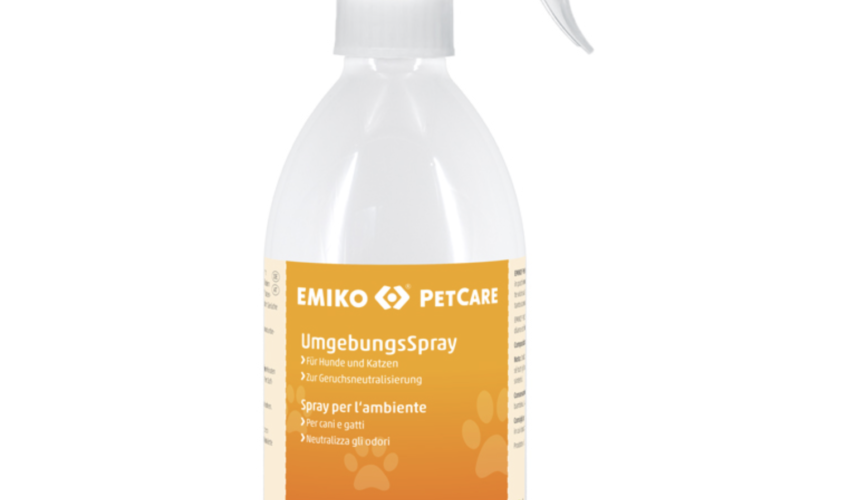 De foto van de blog EM PetCare omgevingsspray van EM-Store.eu